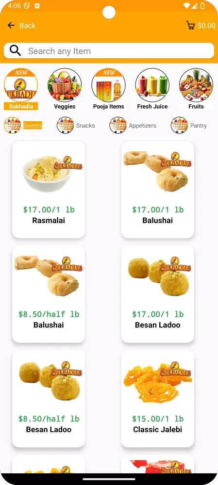 iPERKZ- Fresh Groceries & more Screenshots