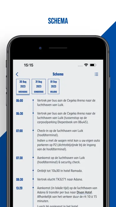 KRC Genk Travel 스크린샷