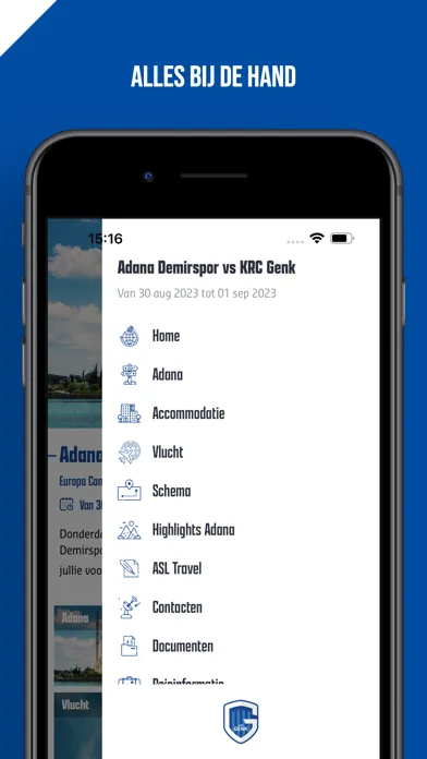 KRC Genk Travel 스크린샷