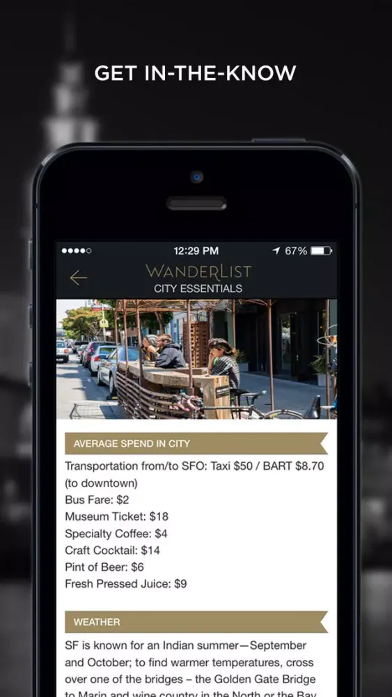 WanderList San Francisco City Guide سکرین شاٹس