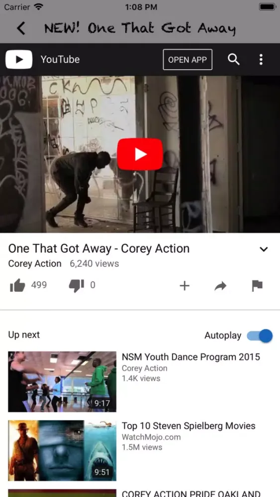Captures d'écran de Corey Action
