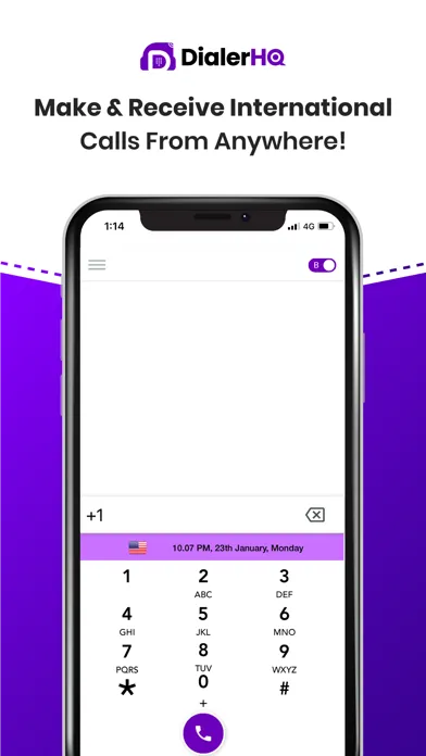 DialerHQ - VoIP Phone Number Screenshots