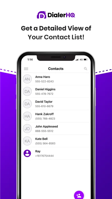 DialerHQ - VoIP Phone Number Screenshots