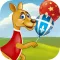 Happy Kangaroo Jump Free - Bounce on Poles and Collect Coins