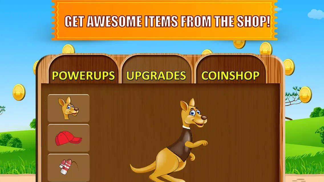 تصاویر Happy Kangaroo Jump Free - Bounce on Poles and Collect Coins