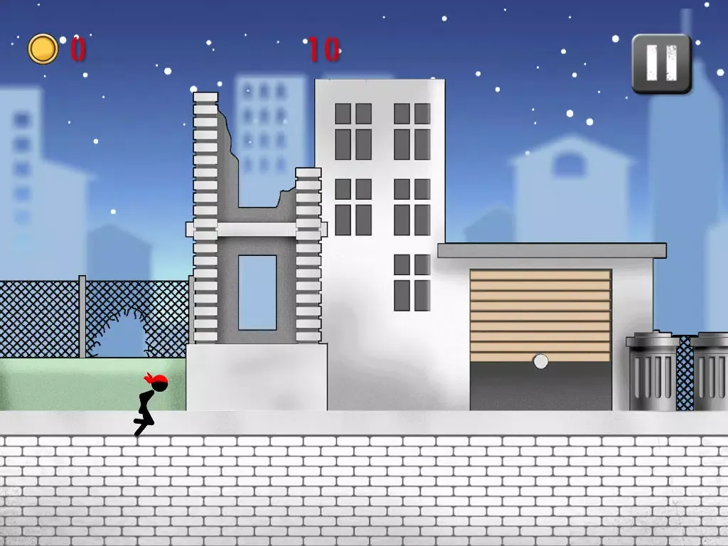 Stickman Runner Game - Free Platform Jumper iPad  স্ক্রিনশট
