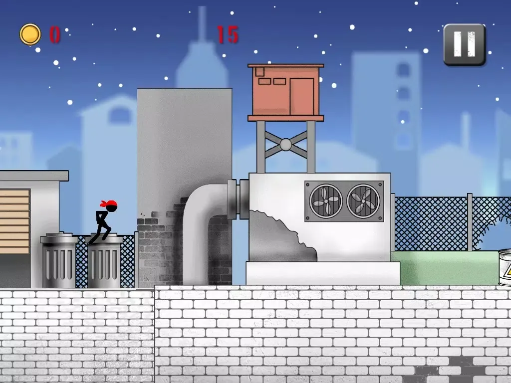Stickman Runner Game - Free Platform Jumper iPad  স্ক্রিনশট