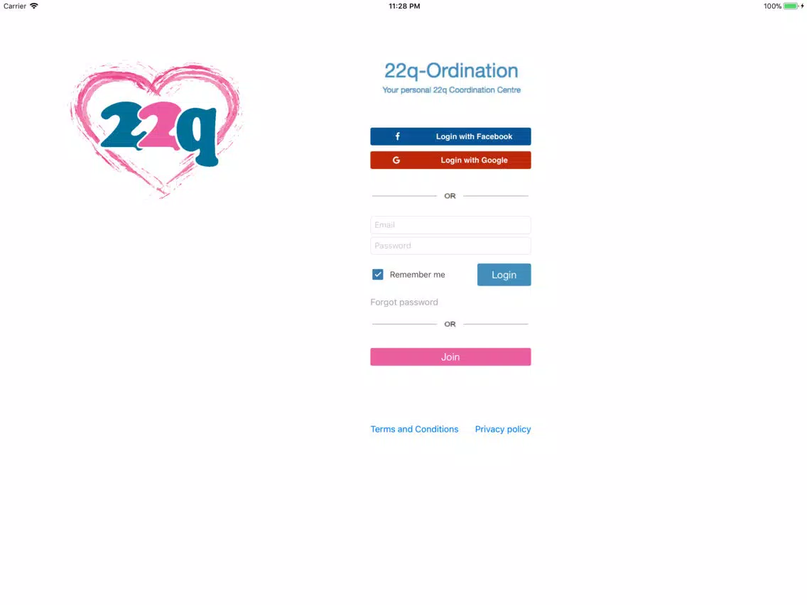 Скриншоты 22q-Ordination iPad 