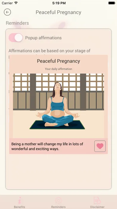 Peaceful Pregnancy: Easy Birth স্ক্রিনশট