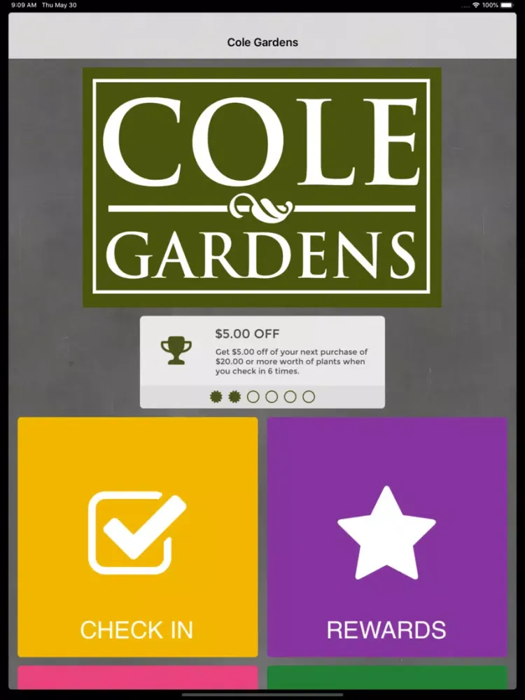 Capturas de pantalla de Cole Gardens iPad 