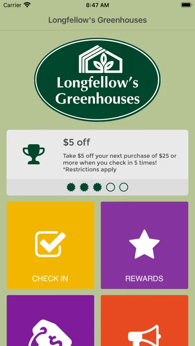 Capturas de tela do Longfellow's Greenhouses