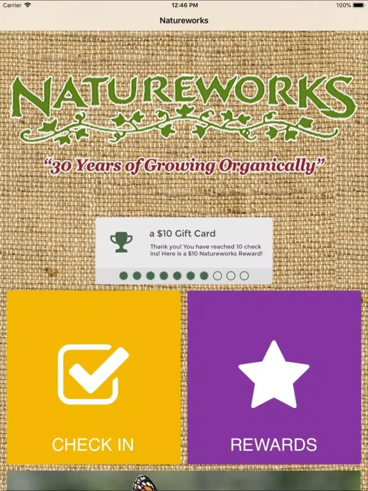 Natureworks iPad 应用截图