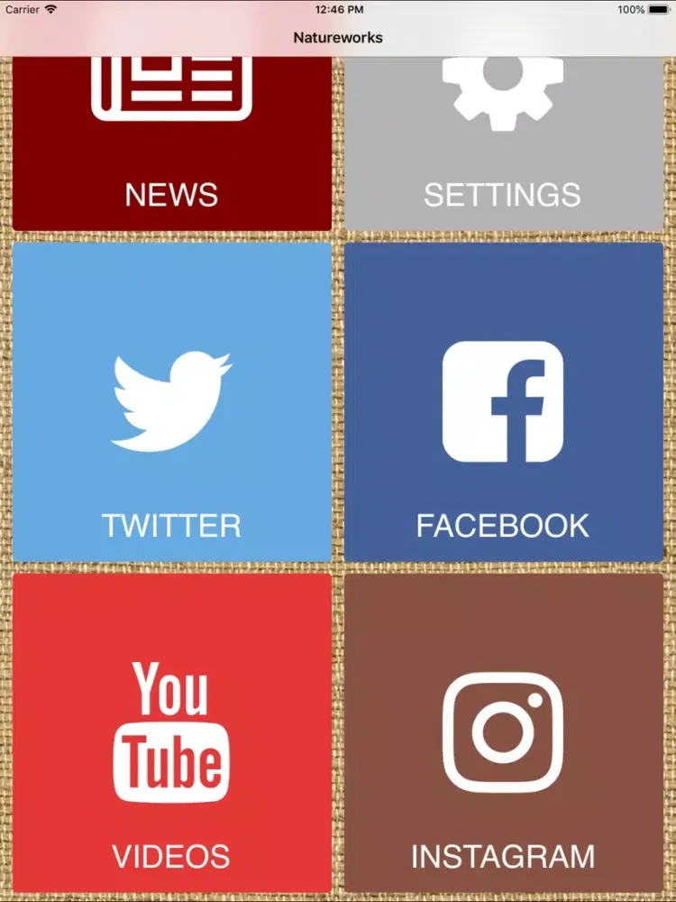 Natureworks iPad 应用截图