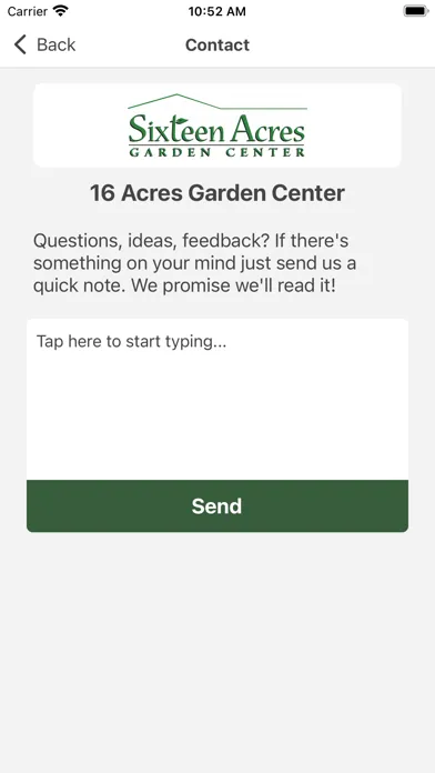 Screenshot di 16 Acres Garden Center