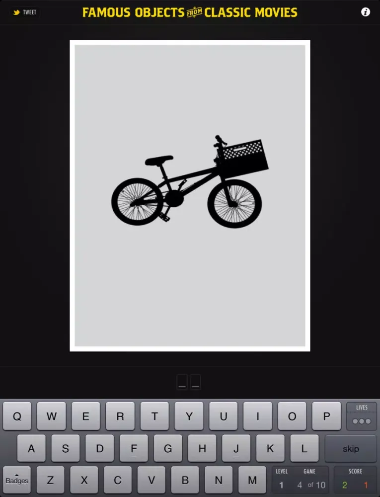 Famous Objects from Classic Movies iPad  Ekran Görüntüleri