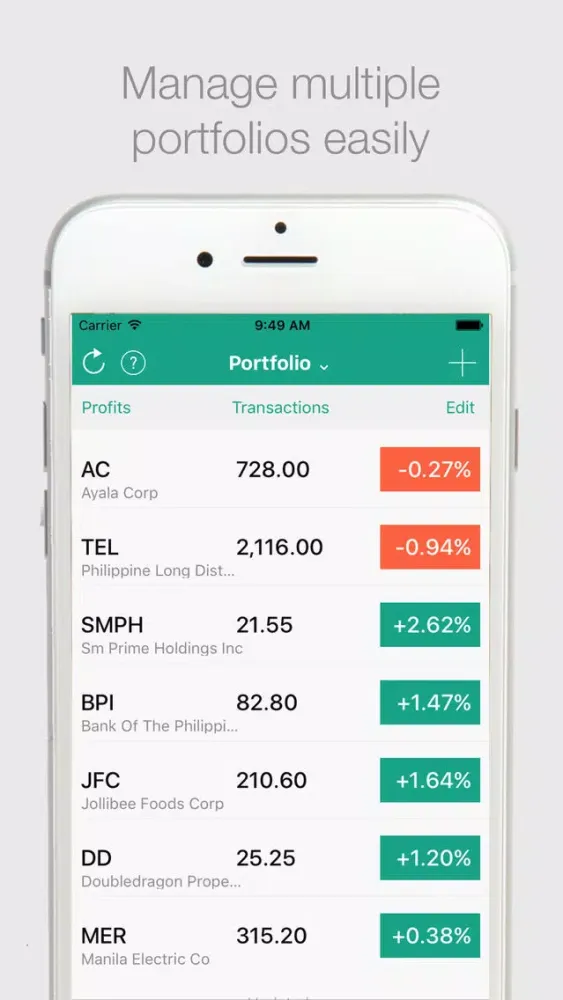 Capturas de tela do PhilAlerts
