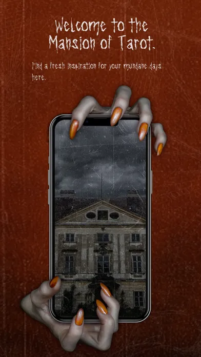 DarkTarot - AI Future Readings Screenshots
