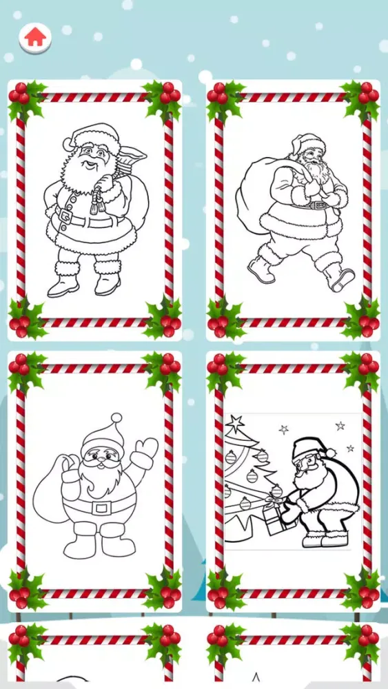 Ảnh chụp màn hình của Christmas Coloring Book Kid 2+