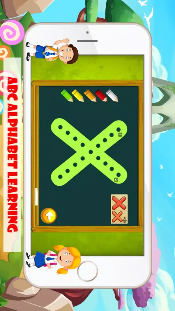 Скриншоты ABC Typing Learning Writing Dotted Alphabet Games