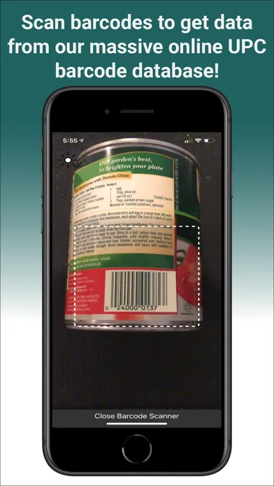 Capturas de tela do My Pantry Tracker