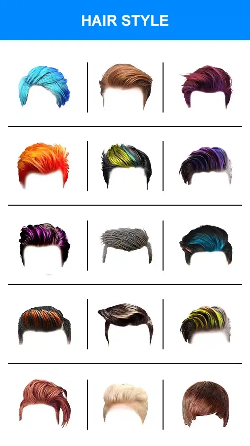 Man Hairstyle Photo Editor2024 Screenshots