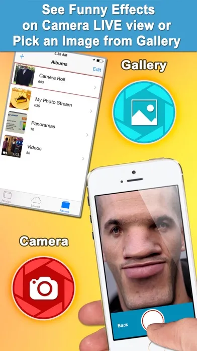 Crazy Photo Effects Booth Screenshots