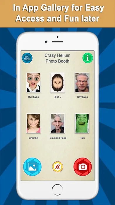 Crazy Photo Effects Booth Screenshots