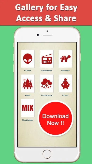 تصاویر Voice Changer Recorder Fuvoch