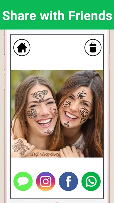 Captures d'écran de Ink Me Tattoo Maker Art Booth