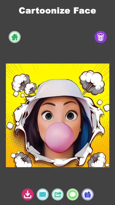 Captures d'écran de AI Cartoon Photo Maker Zoocy