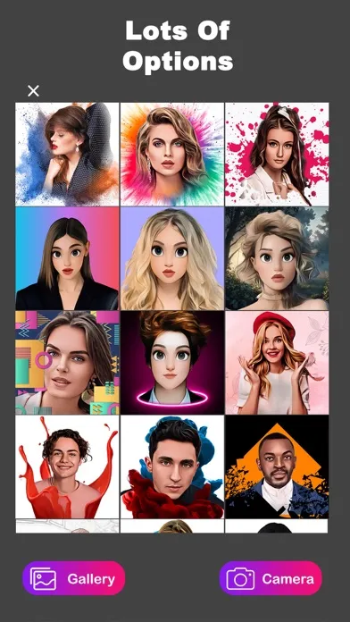 Captures d'écran de AI Cartoon Photo Maker Zoocy