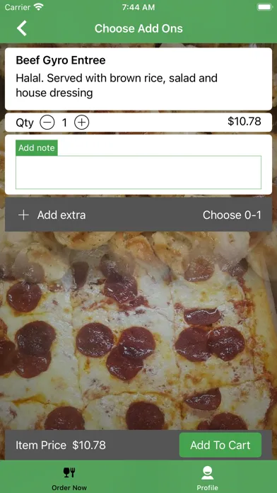 ภาพหน้าจอของ Sicilian Pizza & Gyro