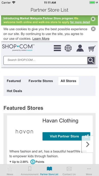 MY.SHOP.COM Merchant app स्क्रीनशॉट