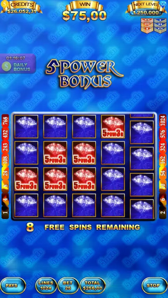 El Dorado 3 Slot Machine 스크린샷