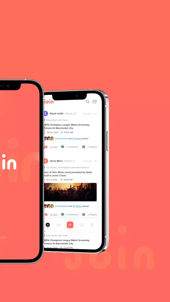 join -social, activity, events Screenshots
