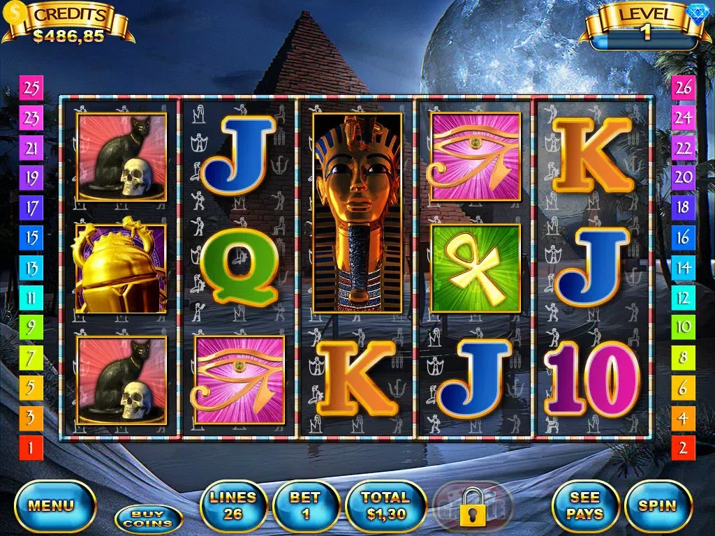 Slots - Pyramid Spirits 3 iPad 스크린샷