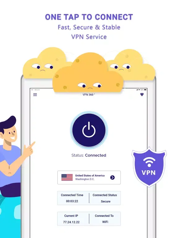 Ảnh chụp màn hình của VPN for iPhone & iPad iPad 