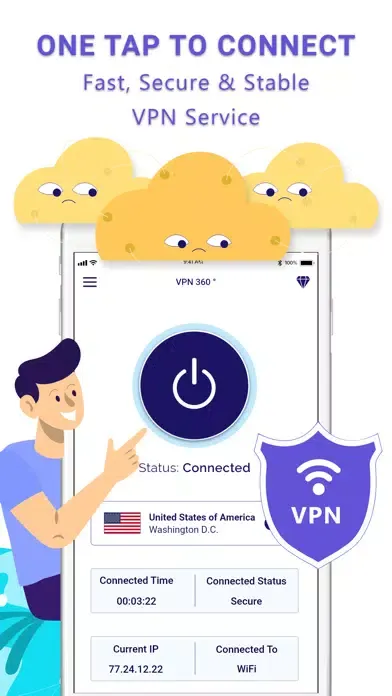 Ảnh chụp màn hình của VPN for iPhone & iPad