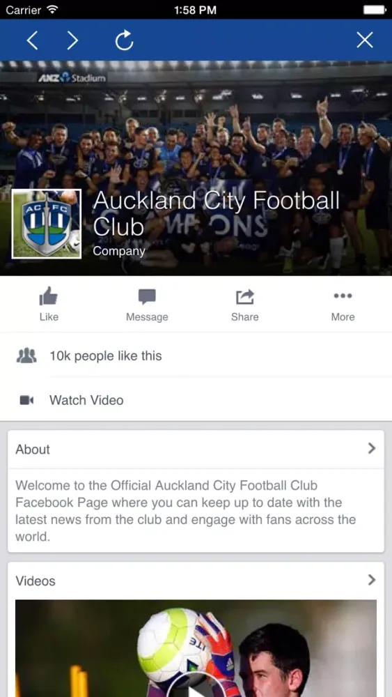 Auckland City FC Screenshots