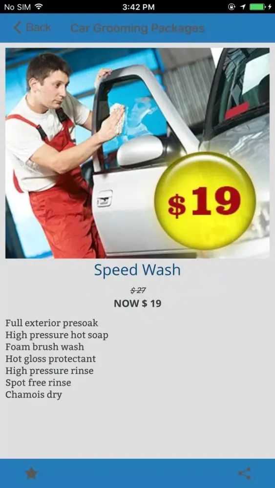 Скриншоты Auto Valet Car wash