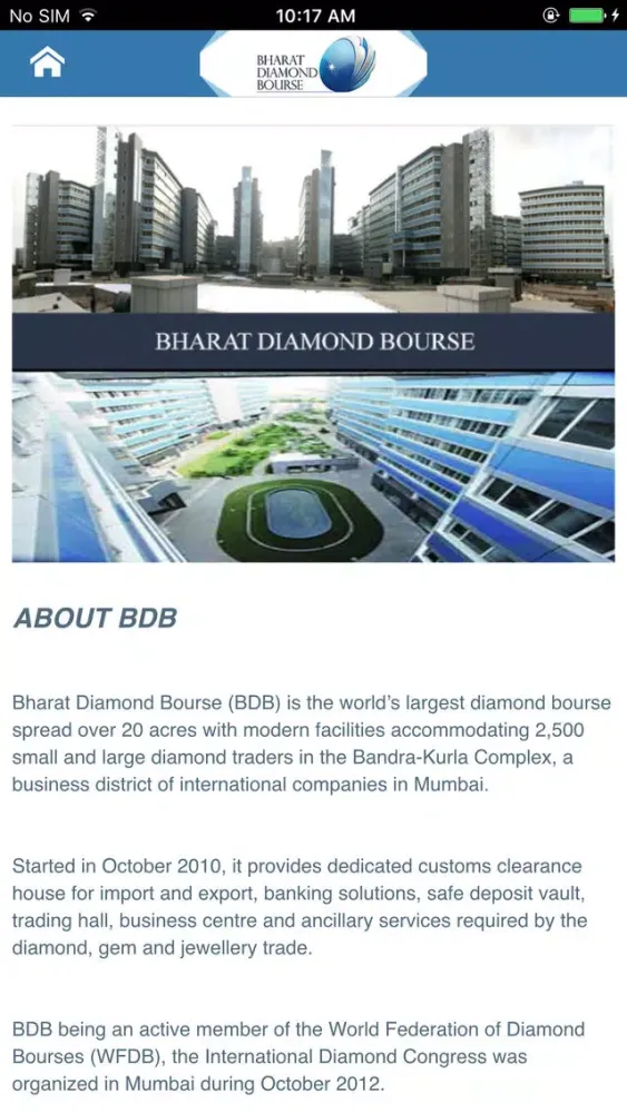 Bharat Diamond Bourse 스크린샷