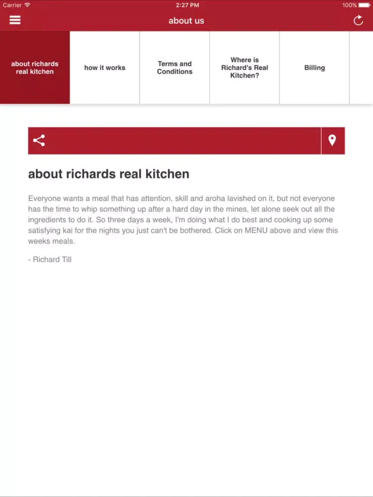 Richards Real Kitchen iPad  Ekran Görüntüleri