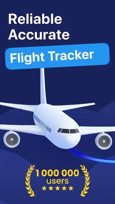 Tangkapan skrin Flight Tracker & Radar