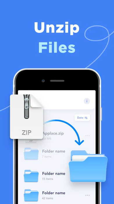 RAR Unzip-Zip File Opener 7Zip स्क्रीनशॉट