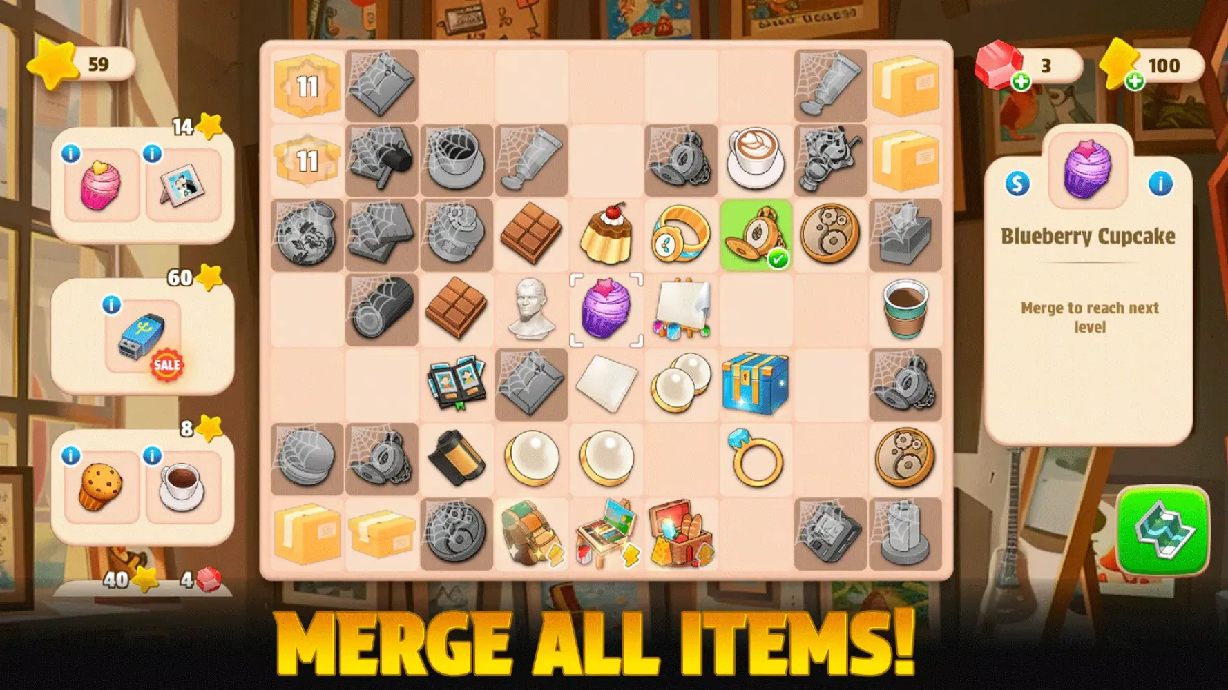 Merge Gallery Screenshots