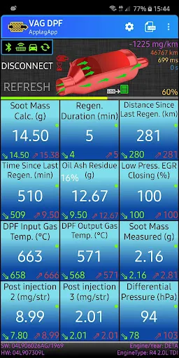 VAG DPF Screenshots