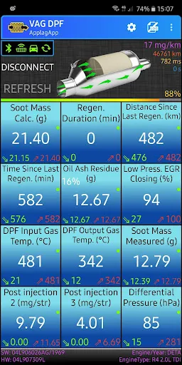 VAG DPF Screenshots