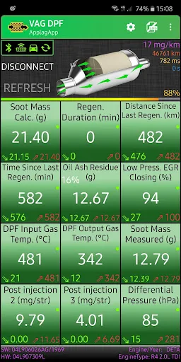 VAG DPF Screenshots