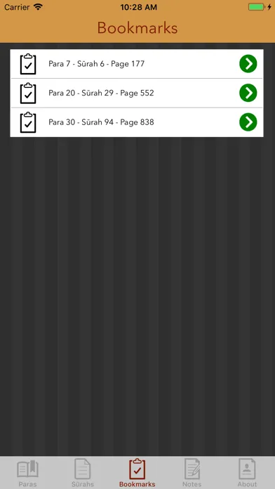 Capturas de pantalla de Urdu Quran