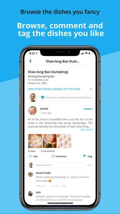Capturas de pantalla de KRAVEiN:Snap or find best food